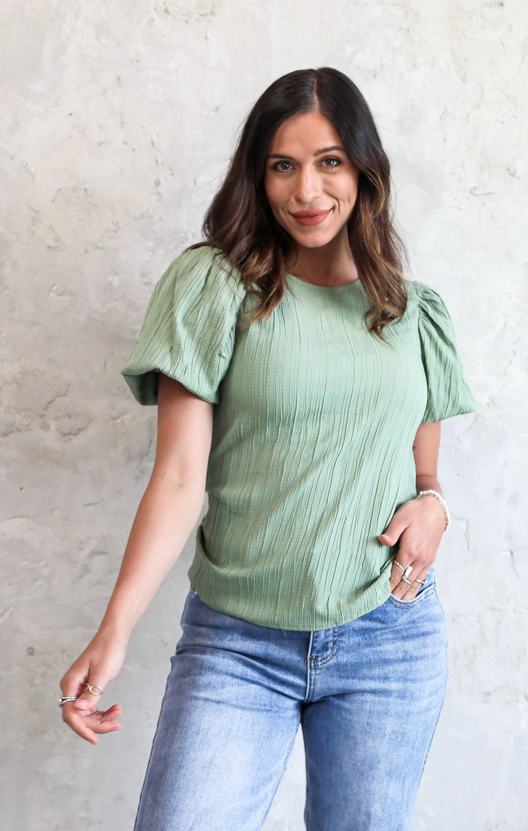 Puff Sleeve Blouse | Dill