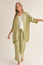 Load image into Gallery viewer, Oversized Silky Shirt | Sage Mint
