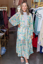 Load image into Gallery viewer, Floral Duster Kimono | Yellow Multi
