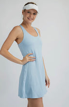 Load image into Gallery viewer, Tennis Romper Dress | Blue Light
