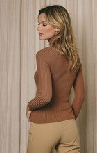 Load image into Gallery viewer, Turtleneck Long Sleeve Sweater | Camel
