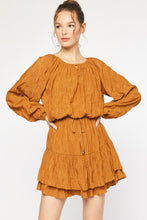 Load image into Gallery viewer, Long Sleeve Mini Dress | Carmel
