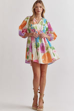 Load image into Gallery viewer, Floral Mini Dress | Pastel Multi
