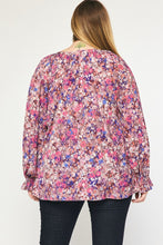 Load image into Gallery viewer, Ditsy Floral Blouse | Pink Multi

