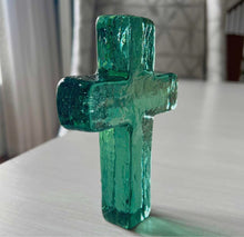 Load image into Gallery viewer, Cleerly Stated Glass Cross Occasion Box
