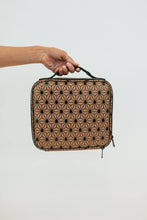 Load image into Gallery viewer, Khloe Customizable Cosmetic Case: Star Point Brown
