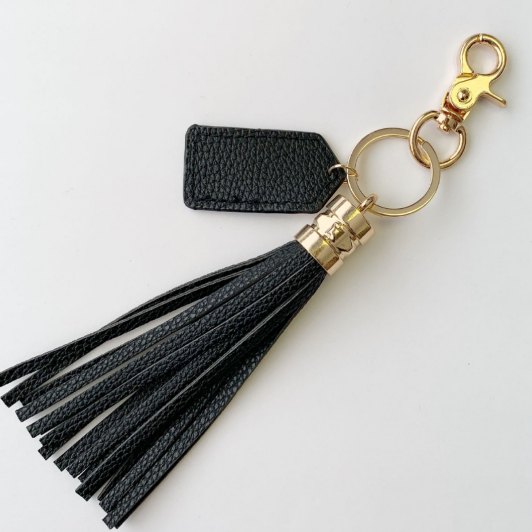 Tassel Keychain | Black