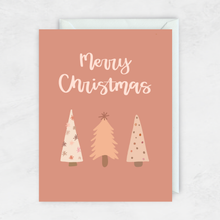 Load image into Gallery viewer, Merry Christmas (Neutral Trees)
