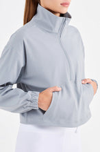 Load image into Gallery viewer, Athletic Half Zipper Pullover | Grey
